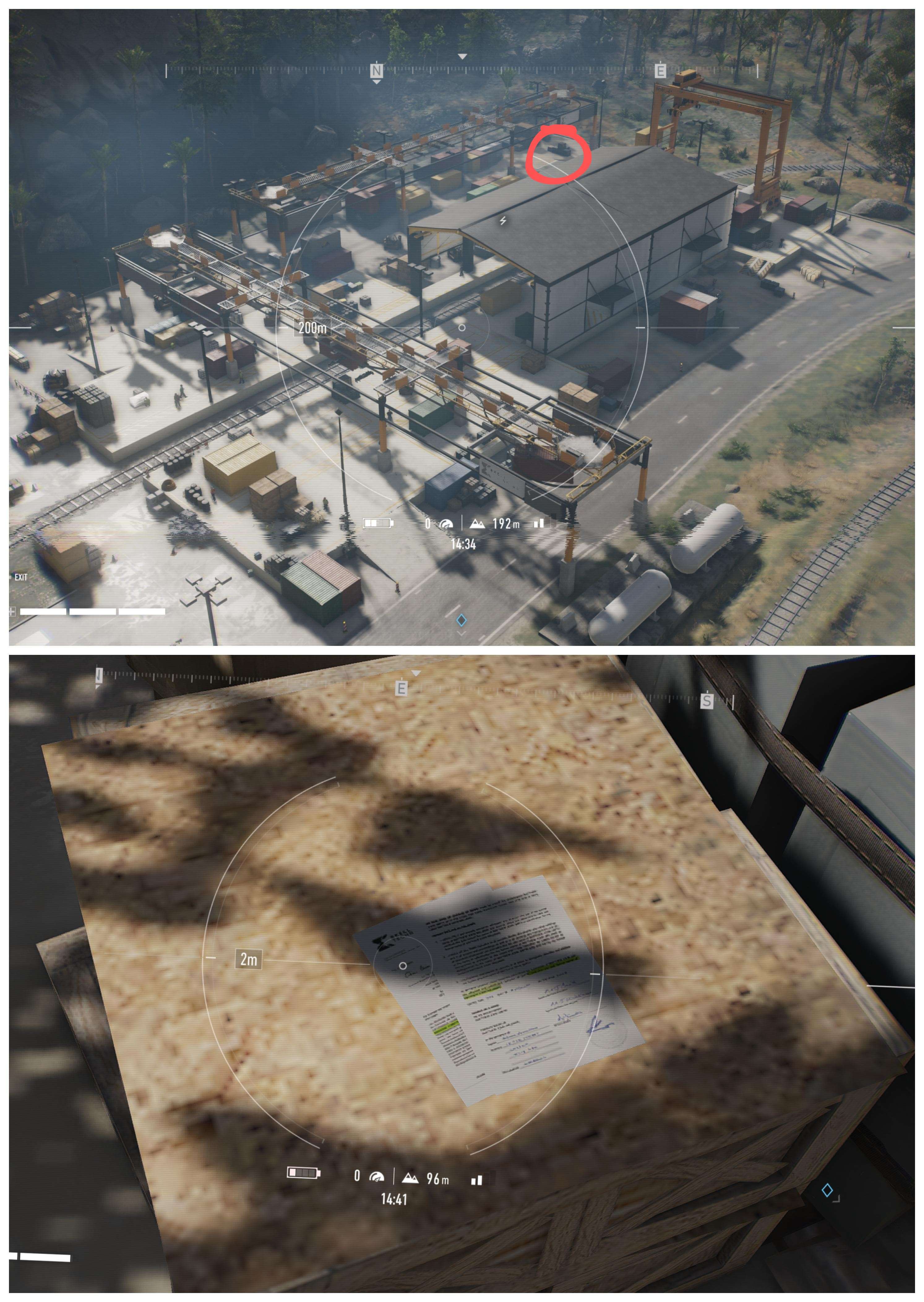 Smugglers Cove Freight Yard objective reference